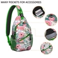 thumbnail image 2 of Sling Backpack Adjustable Shoulder StrapCrossbody Sling Bag for Men Women Travelers Cactus, 2 of 6