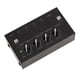 thumbnail image 3 of Amplificador de auriculares de 4 canales receptor estereofónico de amplificador de audio doméstico para aplicaciones Studio stage amplificador de audio estereofónico metálico 100 - 240v enchufe e, 3 of 10