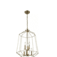 thumbnail image 3 of Lampara De Techo Colgante Decorativa Candelabro De 6 Luces Estructura Xtellar Dorado, 3 of 3