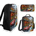 thumbnail image 2 of The Lego Movie Backpack Three Piece Essentials 17 Inch Bag Lunch Tote Pen Case, 2 of 5