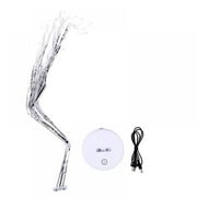Tabletop Bonsai Tree Light 108 LED Copper Wire Tree Lamp Fairy Spirit Night Light,Battery/USB Operated, Adjustable Branches Halloween Christmas for Home Decoration and Gift (Warm White)