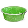 Vibrant Life Splatter Stainless Steel Dog Bowl, 60 oz, Green