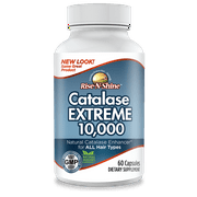 Catalase Extreme 10,000 Bestselling Formula with Saw Palmetto, Biotin, Foti,  for Men & Women 60 Count