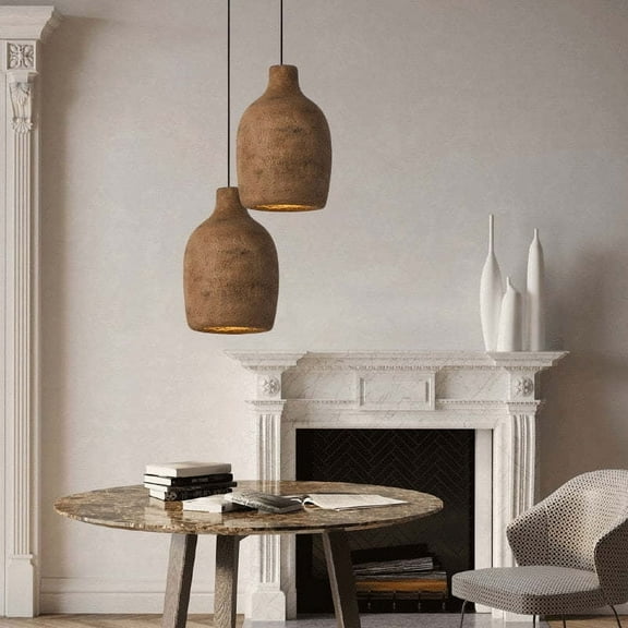 Arturesthome Wabi-Sabi Retro Resin Chandelier Nordic Pendant Light