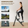 thumbnail image 5 of Stair Stepper Exercise Machine for Home Gym,Compact Folding Stair Climber with Extended Step Range,Vertical Climber Machine with 4 Levels Resistance,Step Machine Type with 330lb Capacity, 5 of 9