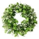 thumbnail image 2 of Corona de flores artificiales de primavera | Decoración de puerta con follaje artificial | Adorno redondo grande para pared | Decoración para puerta principal, chimenea o escalera, 2 of 9