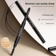 thumbnail image 2 of SharkTRUE 1pc Extremely Thin Double Headed Eyebrow Pencil Waterproof And Long-lasting Sweat Easy To Not, 2 of 8