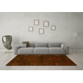 thumbnail image 3 of Ahgly Company Machine Washable Indoor Rectangle Persian Yellow Traditional Area Rugs, 5' x 8', 3 of 4