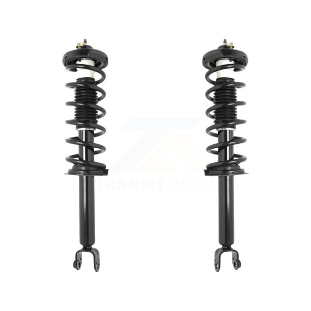 Transit Auto Rear Complete Suspension Shocks Strut and Coil Spring Mount Assemblies Kit for Car 2009-2014 Acura TL TSX - Left Right Side (Driver Passenger) K78A-100258