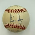 thumbnail image 2 of Sandy Koufax Nolan Ryan  Bob Feller Signed American League Baseball JSA COA, 2 of 6