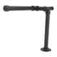 thumbnail image 1 of Perchero de ropa de tubo de hierro Perchero de montaje en pared con soporte de carga grande Estilo industrial Estructura firme negra a prueba de herrumbre para baño de dormitorio ANGGREK Otros, 1 of 7