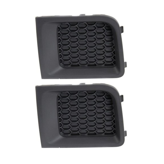 KAIHUIXING 4 Pieces - Fog Light Cover for Jeep for Renegade /Limited/North/Sport/Trailhawk 15-18 Textured Black