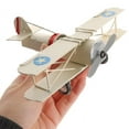thumbnail image 4 of Vintage Metal Airplane Model Retro Iron Aircraft Home Children Room Hanging Decoration Kids Gift Collection, 4 of 8
