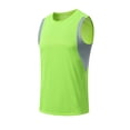 thumbnail image 3 of YFNNUP Mens Workout Tank Tops Muscle Cut Off Shirts Sleeveless Bodybuilding Gym Cotton T-Shirts, 3 of 4