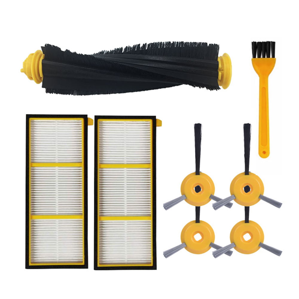 Replacement Filter & Side Brush Kit For Shark ION RV700 RV720 RV750 Robot Vacuum