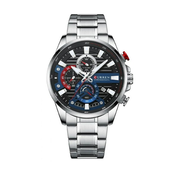 Curren Reloj KREd610105 Hombre Plateado