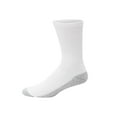 thumbnail image 3 of Medias Hanes Double Tough 12 Pares Altas Blanco/Gris Talle 6-12, 3 of 7
