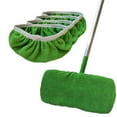 thumbnail image 4 of XYRSRUW Household Flat Mop, Wet and Dry Mop Cloth Cover, Reusable Fleece Mop Replacement Pads, Versatile Cleaning Mop Cover for Various Surfaces, 4 of 5