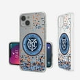 thumbnail image 3 of New York City FC iPhone Confetti Design Clear Case, 3 of 6