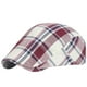 thumbnail image 2 of Sombreros unisex, sombrero antiguo, boina con cabeza de cúpula y diseño de espiga inglesa, sombrero de poliéster para hombre, 2 of 3