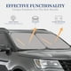 thumbnail image 4 of Balery Gary Parasol para parabrisas de coche de 2 piezas | Parasol plegable para parabrisas delantero de coche para la mayoría de sedanes-Small, 4 of 5