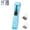 Light Blue, variant on Portable Binder Clip Stapler - Includes 58 Reusable Clips, Mini Push Stapler Clamp Staplers, Handheld Paper Clam Clips Dispenser, for Paper Fastening and Document Organization
