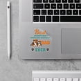thumbnail image 2 of Best Miniature American Shepherd Dad Ever Happy Father's Day Cutout Transfer Sticker MAS Dog Lover Gifts Transparent Decal Art Decor - 02006, 2 of 5