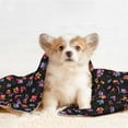 thumbnail image 4 of Yiaed Animal Paw 1 Print Dog Blankets-Cat Blanket Washable for Couch Protection,Puppy Blanket, Soft Plush Reversible Throw Furniture Protector-Small, 4 of 8