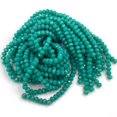 thumbnail image 1 of 2 3 4 6 8mm Rondelle Flat Faceted Crystal Beads for Jewelry Making Solid Color Loose Spacer Glass Beads Bracelet Necklace DIY, 1 of 5