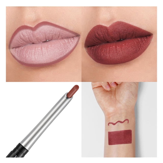 Rouges à Lèvres pour Femmes Résistant à L\'eau Professionnel Crayon à Lèvres 17 Couleurs
