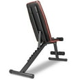 thumbnail image 5 of ProsourceFit Foldable & Adjustable Multi - Purpose Weight Bench for Home and Gym Full - Body Strength Training Workouts, Fitness Exercises and Weight Training, Black/red, 5 of 5