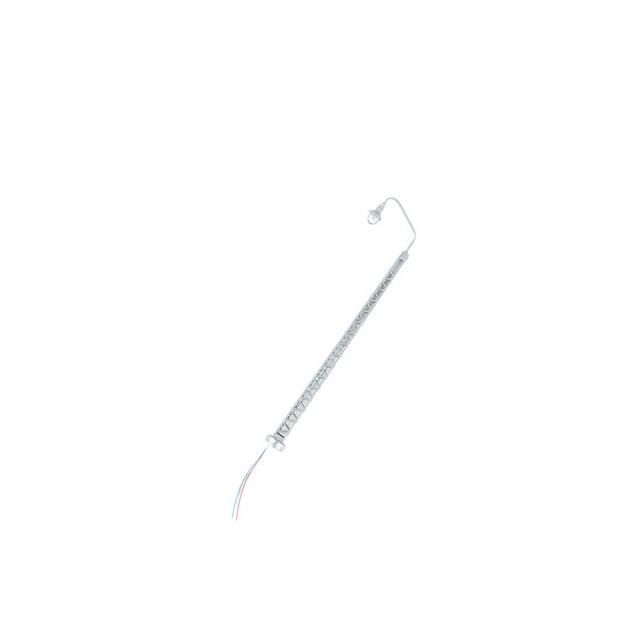 Billuyoard Simulación de poste de luz, modos de iluminación blancos brillantes, luces LED de escena, modelo de calle DIY, lámpara de ferrocarril, Artesanía Plata (luz blanca) Billuyoard HA064504-01