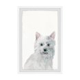 thumbnail image 5 of HomeStock African Adventure Little White Dog Framed Painting Print, 30" x 45", Contemporary Wall Decor: Abstract, Digital Art Prints, and Modern Styles for Your Home, 5 of 6