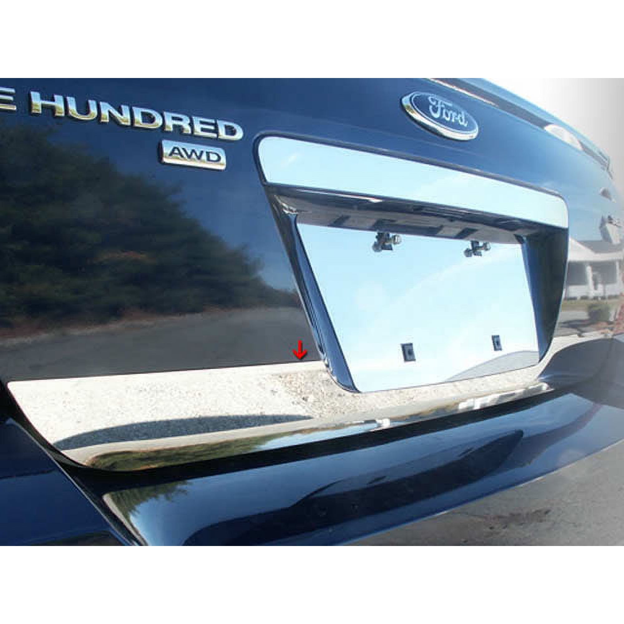 Stainless Steel Rear Deck Accent 1Pc Fits 2008-2009 Mercury Sable RD45370 QAA