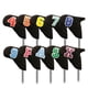 thumbnail image 5 of Wosthever 10 piezas de funda para cabeza de palo de Golf con forro suave, portátil, reutilizable, gruesa, a prueba de polvo, Protector de Putter Golf, 5 of 6