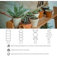 thumbnail image 7 of 4 Pcs Plant Trellis for Climbing Plants Indoor, Small Trellis for Potted Plants,Indoor Plant Trellis for Potted Plants Support Black Garden Trellis for Pothos,Flower,, 7 of 7