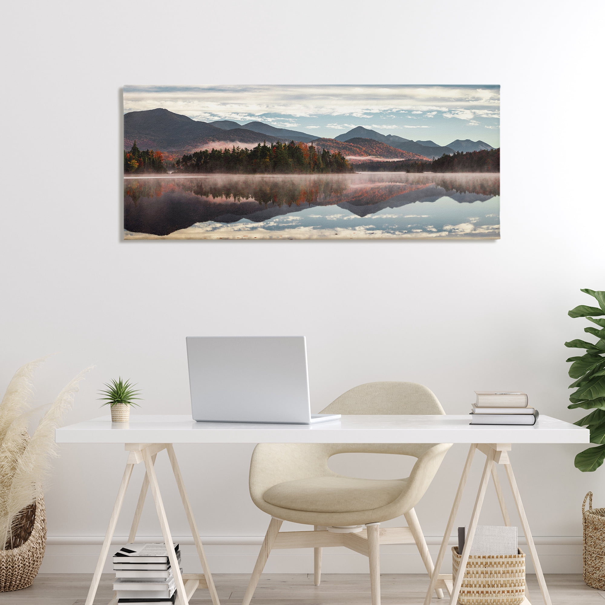 Stupell Industries Panoramic View From Boreas Ponds Canvas Wall Art, design by Jonathan Zaharek