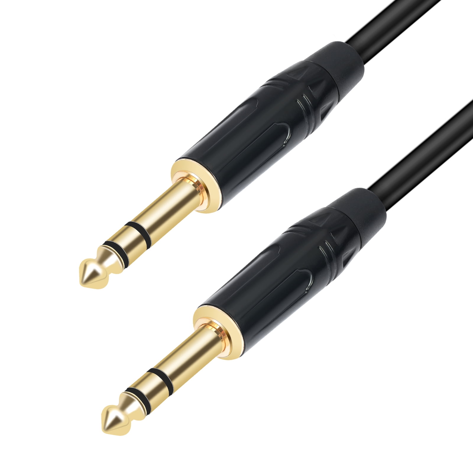 6.35mm Instrument Cable 6.35mm 1/4" Cable Unbalanced Guitar Patches Cords/Instrument Cable Male to Male Cable