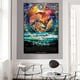 thumbnail image 2 of (W2295) lleno diamantes doce signos del zodíaco-Serie abstracta Piscis resina 50*70cm, 2 of 9