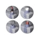thumbnail image 3 of Asiento de silicona para taza de sofá, reposabrazos de sofá, reposabrazos, portavasos, bebidas, juego de té, marco de soporte de café, tapa de taza (rojo), 3 of 5