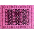 thumbnail image 1 of Ahgly Company Indoor Rectangle Oriental Pink Traditional Area Rugs, 5' x 8', 1 of 4