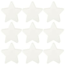 Uxcell 108Pcs Stars Cutouts, 3.5"x4" Paper Star Shaped Paper Cards for Bulletin Board Decorations, White
