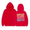 thumbnail image 7 of Bainana Kids Girls' Hoodies Letter Print Long Sleeve Hooded Sweatshirts Comfort Fit Child School Play Tops Clothes Red Size 7-8 Years, 7 of 7