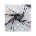 thumbnail image 4 of INSPIRAR CHIC Bufanda de Chiffon con Lunares de los Años 50 para Mujeres, Chal de Cabeza Largo Suave y Ligero Retro para Todas las Temporadas 63.0"x19.7" Verde Oscuro, 4 of 6