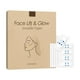 thumbnail image 2 of Cinta invisible de lifting facial - Cinta invisible de lifting facial, adhesivo de lifting facial instantáneo en forma de V para flacidez de papada, 100 unidades, 2 of 9