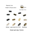 thumbnail image 1 of Accesorios de joyería, hebilla de chaleco, hebilla de caballo, clip de boca de caballo, clip de cremallera dentada, clip de cuerda de cinta, 1 of 3