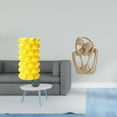 thumbnail image 2 of Jarrón de flores,Jarrón de flores para decoración del hogar,adorno de mesa de porcelana,Jarrón geométrico creativo para decoración de escritorio de oficina,Estatua abstracta,Estatua, 2 of 8