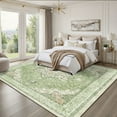 thumbnail image 5 of CHITOOMA 8'x10' Area Rugs for Living Room, Washable Rugs Vintage Soft Living Room Rug for Bedroom Dining Room Dorm Office with Non-Slip Backing, Stain Resistant Non-Shed Carpet, 5 of 9