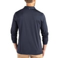 thumbnail image 2 of Men's Cutter & Buck  Navy Villanova Wildcats Primary Coastline Epic Comfort Long-Sleeve Polo, 2 of 2