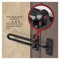 thumbnail image 4 of Insurance Door Bolt Home Anti-Theft Room Door Bar Door Buckle Lock Chain Zinc Alloy ,Easy to Use, 4 of 6